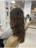 スパイラルパーマ