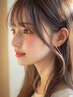 【当日】小顔似合わせカット＋透明感艶カラー（白髪染め可）＋クイックスパ