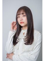 ルフュージュ バイ プロデュース 相模大野店(Refuge by Produce)&nbsp;レイヤーカット/ショコラブラウン/ストレートロング