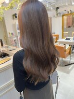 キキ(kiki) ベージュブラウンロング_髪質改善ストレート_kiki0090