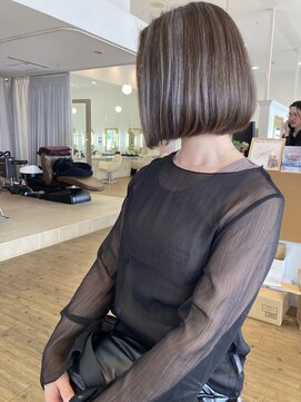 シャンプーボーイ 佐賀(SHAMPOO BOY) 柔らかめ髪質改善ボブ　【髪質改善/縮毛矯正/ボブカット】