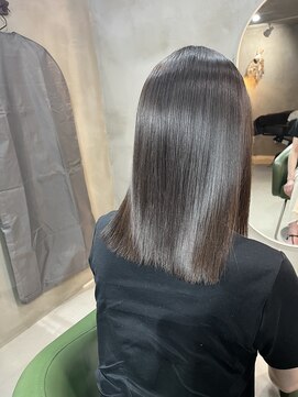 キャピタル ノウ(CAPITAL nou) 美髪矯正×ミディアム