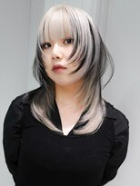 アルバム 渋谷パルコ(ALBUM) 前髪カットブリーチ顔周りレイヤーロング_ba559621