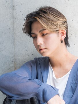 アッシュ 荻窪店(Ash) メンズ#フェザーパーマ#ニュアンスパーマ#ハイライトカラー