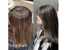 ステラバイケンジ 藤沢(STELLA by KENJE)の雰囲気（どこで分けても大丈夫！本物の白髪ぼかしをぜひ一度！白髪ぼかし）