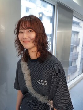 ヒメル(HML U/2A) アンニュイ大人ウルフレイヤー/ニュアンスパーマスタイル