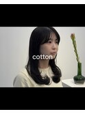 顔まわりロングレイヤー