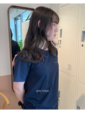 ボトル(bottle) gray beige