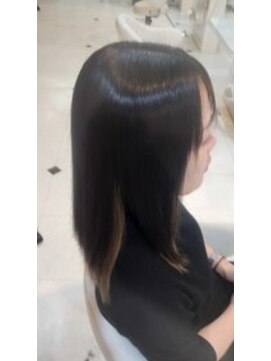 ツヤツヤセミロング