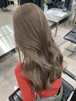 サンクプロジェクト(cinq PROJECT)&nbsp;ピンクミルクティーヘーゼルブラウンベージュミディアムレイヤー