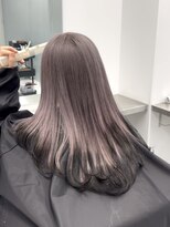 ニューワン バイ ネイバー 立川(Newone by neighbor)&nbsp;ラベンダーグレージュ (ブリーチ/立川/ケアブリーチ)