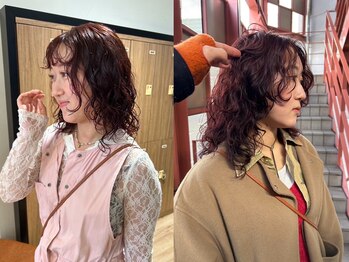 ブレスシイ 大阪梅田(brace SII)の写真/【大阪梅田駅徒歩3分】抜け感と立体感あふれる、おしゃれになるニュアンスパーマで理想のスタイルへ♪