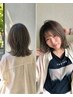 【平日10時~16時】透明感カラー+似合わせカット¥11550→¥7980