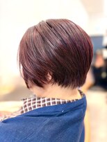 シアン(cyan)&nbsp;【志免・粕屋】白髪ぼかしカラー×大人の丸みショート