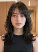 大人可愛いロングレイヤー20代30代40代◎前髪あり艶髪亀有