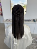 リタ(rita)&nbsp;カチモリハーフアップヘアセット