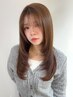【毛先までうるおいUP◎】高濃度水素ストレート+カット ¥22500⇒¥15750
