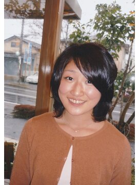 ステージライト(STAGE LIGHT) ランダムな毛先のレイヤーボブ