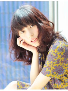 ザ シー 海老名(The C) 大きめラフウェーブで小顔に導くヘア☆海老名　美容室　TheC