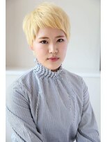 セットアップ 倉敷美和店(SET-UP) ダブルブリーチ ハイトーンカラー ベリーショート