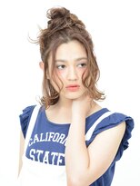 アース 名駅サンクチュアリ(HAIR&MAKE EARTH) お団子アレンジ☆