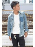 S/S アップバング×ツーブロック×ショート