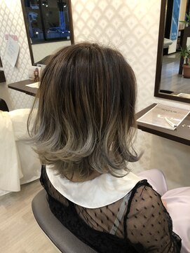 ヘアーアンドメイク アビディング(hair&make abiding) ダブルカラー