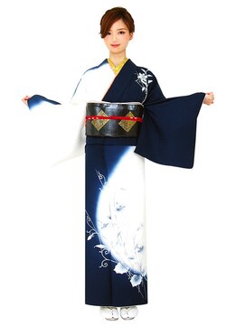 ゲッカビジン(GEKKABIJIN) レンタル訪問着AS82 50000円《東京着物レンタル六本木月下美人》