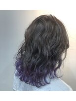 ルートヘアー(Root Hair) セピアグレイジュからのパープルアッシュ