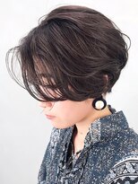 アイティー バイ アルバム 中野店(IT by ALBUM) ミニショート_耳かけウェーブパーマフォギーベージュ_291221