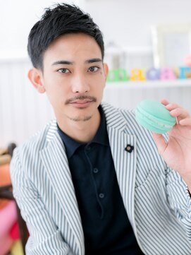 マカロン 白河店(macaron) ツーブロで男らしさを★レイヤーショート