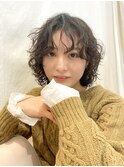 ボブ　スパイラルパーマ