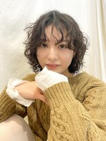 はな(hana)&nbsp;ボブ　スパイラルパーマ