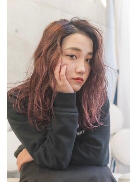 エストヘアシータ 川越店(est hair cita) フェザーバング ＿2wayバング＿ ウルフマッシュ