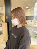 パーク(PAAQ)&nbsp;【paaq田中智大】ミルクティーブロンドボブ