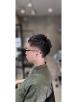 エムプラス(M+) サイドを刈り上げたメンズベリーショート