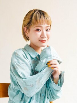 ジュール 大分(Joule) ミディアムヘア/斜めバング/グレージュカラー/大分駅