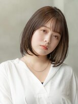 イオ 本厚木(io)&nbsp;レイヤーボブインナーカラーフルバンク似合わせカットイメチェン