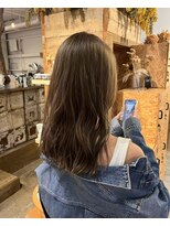 シーソー(SEE SOE) ロング×ベージュカラー