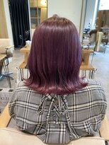 アリスバイブランニューリブ 難波店(ALICE by Brandnew×LIV)&nbsp;難波美容室　ブリーチダブルカラー/透明感ラベンダーピンク