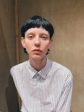 代々木上原美容室 オン眉ショート