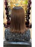 【ナチュラル艶髪に】Cut+イルミナカラー/透け感/ケアカラー/￥11550～