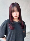 似合わせカットフェイスフレーミング姫カットレイヤー_F30376