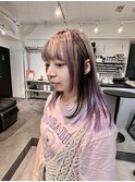 パープル×ローライト×ミディアム