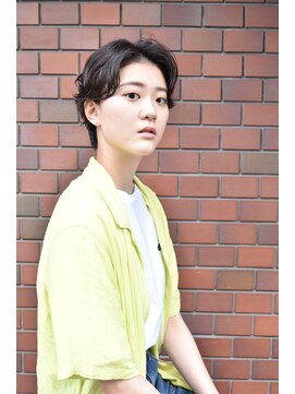 ウィローズ(WILLOW'S) 大人可愛い20代30代40代黒髪前下がりショートボブ丸みショート◎