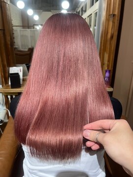 質感再生カラー+カット+4stepトリートメント