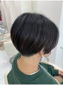 刈り上げマッシュショート