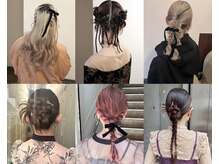 ロチカバイドールヘアー 心斎橋(Rotika by Doll hair)の雰囲気（オシャレなお客様style ヘアアレンジ【ブリーチ】【髪質改善】）