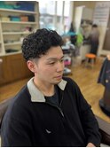 スパイラルパーマ