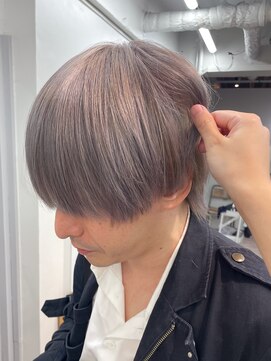 ヴェルダ 池袋店(verda) メンズブリーチ シルバーベージュ【shion】